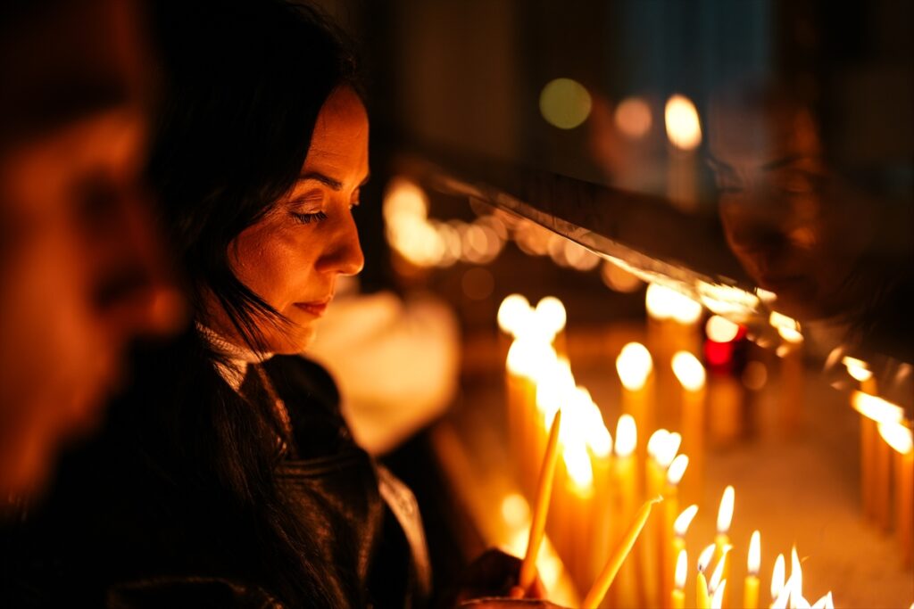 Fener Rum Patrikhanesi’nde Paskalya ayini yapıldı