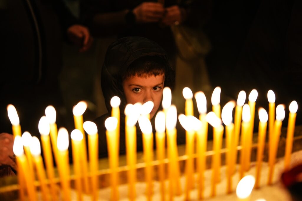 Fener Rum Patrikhanesi’nde Paskalya ayini yapıldı