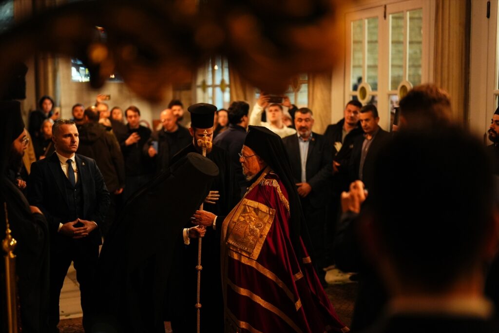 Fener Rum Patrikhanesi’nde Paskalya ayini yapıldı