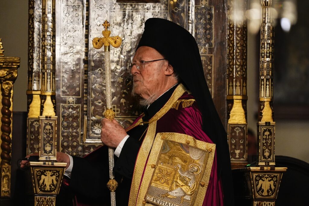 Fener Rum Patrikhanesi’nde Paskalya ayini yapıldı