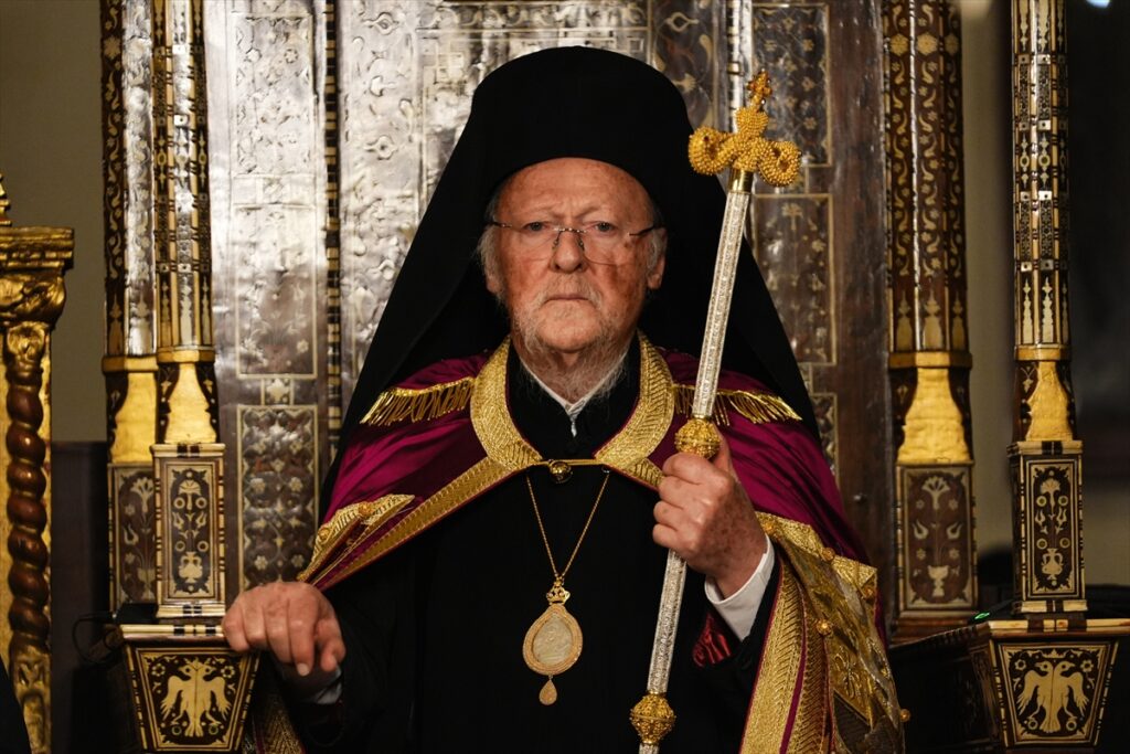 Fener Rum Patrikhanesi’nde Paskalya ayini yapıldı