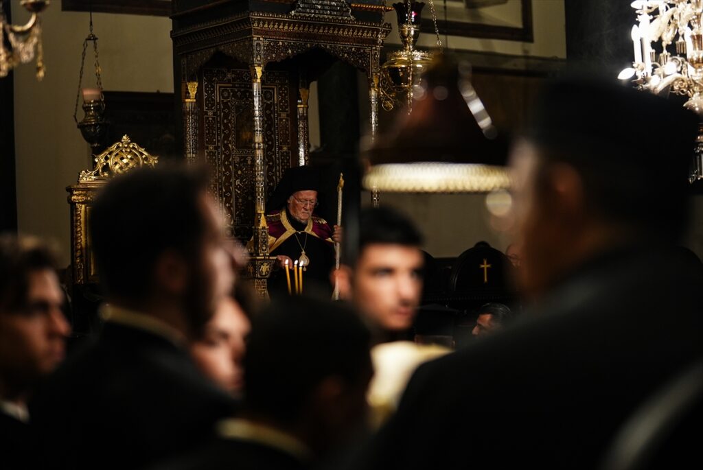 Fener Rum Patrikhanesi’nde Paskalya ayini yapıldı