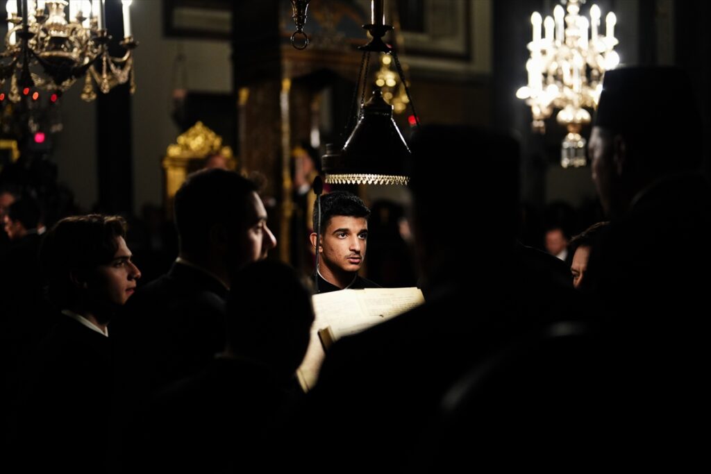 Fener Rum Patrikhanesi’nde Paskalya ayini yapıldı