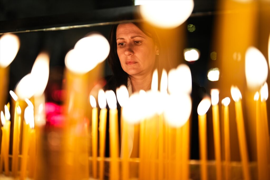 Fener Rum Patrikhanesi’nde Paskalya ayini yapıldı