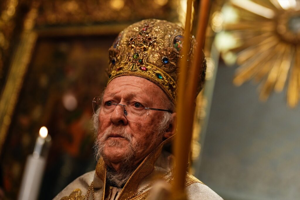 Fener Rum Patrikhanesi’nde Paskalya ayini yapıldı