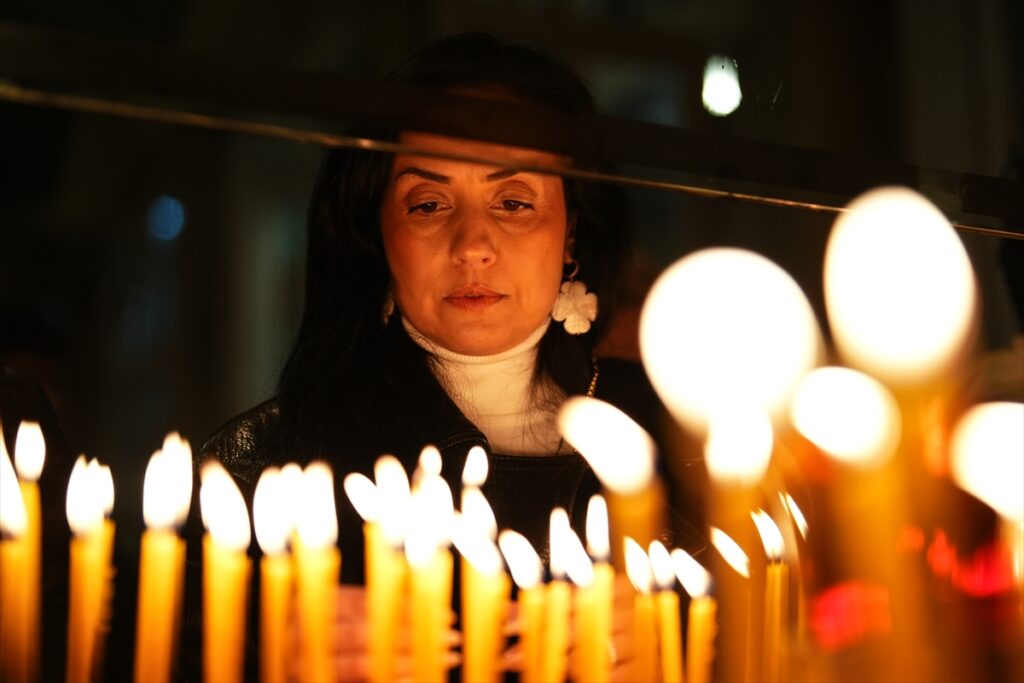 Fener Rum Patrikhanesi’nde Paskalya ayini yapıldı