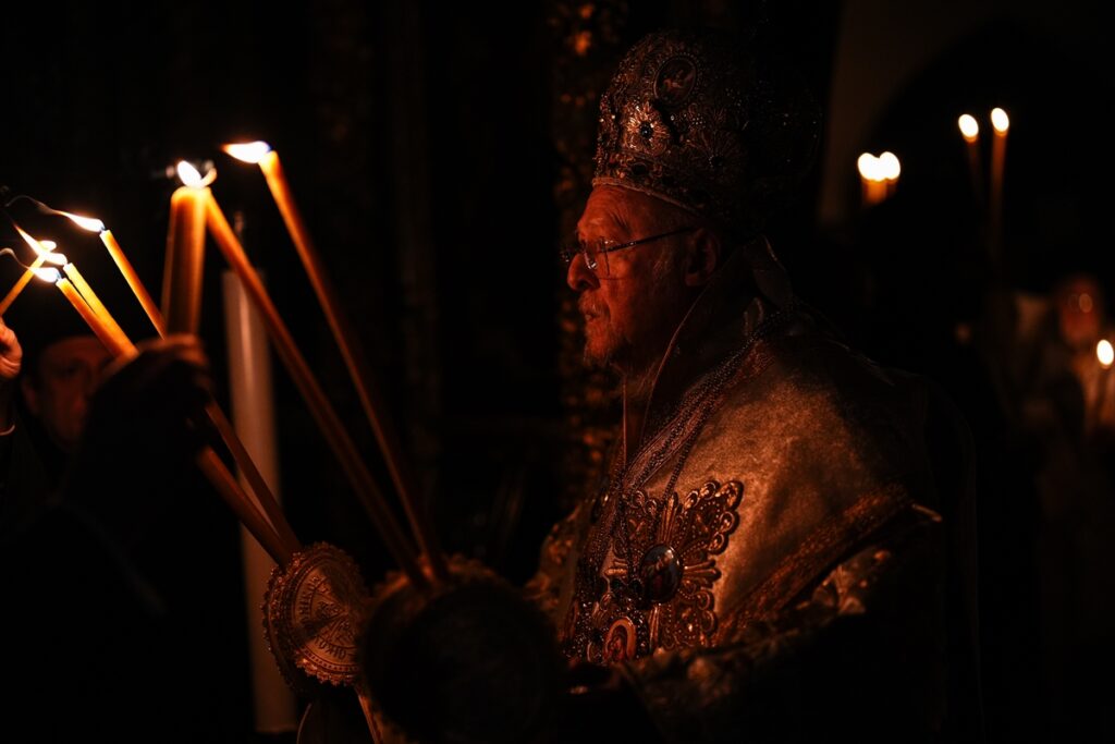 Fener Rum Patrikhanesi’nde Paskalya ayini yapıldı