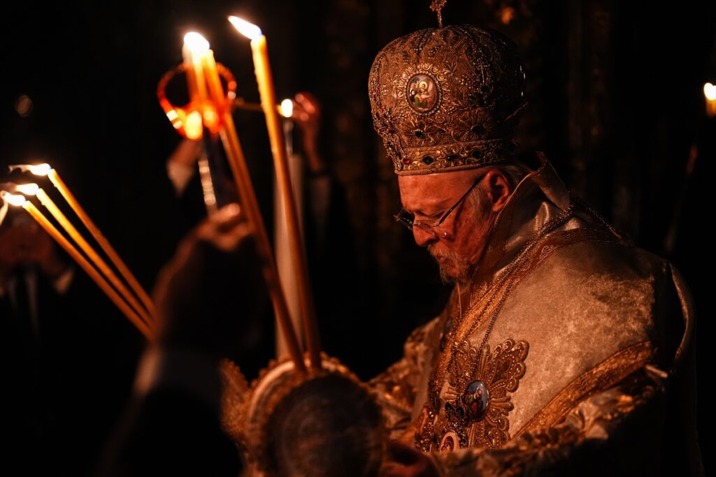Fener Rum Patrikhanesi’nde Paskalya ayini yapıldı
