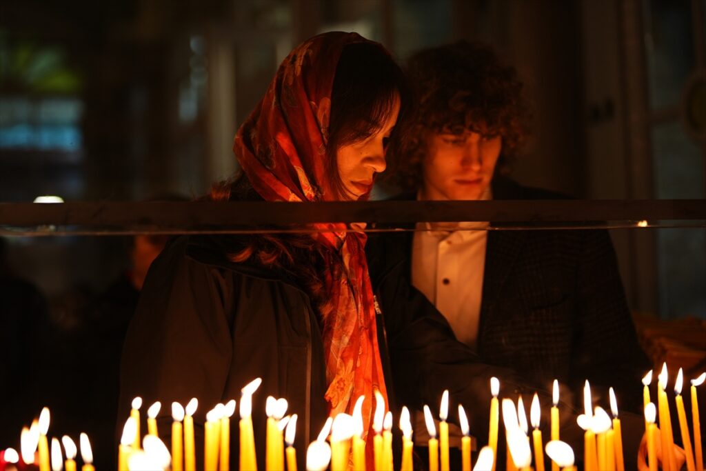 Fener Rum Patrikhanesi’nde Paskalya ayini yapıldı