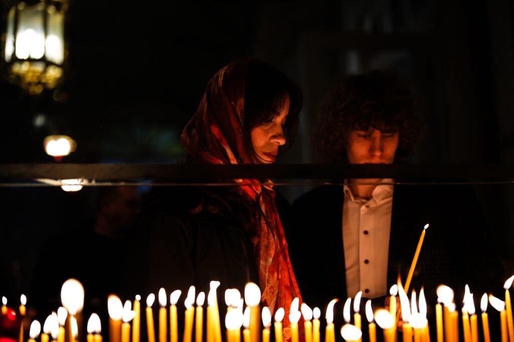 Fener Rum Patrikhanesi’nde Paskalya ayini yapıldı