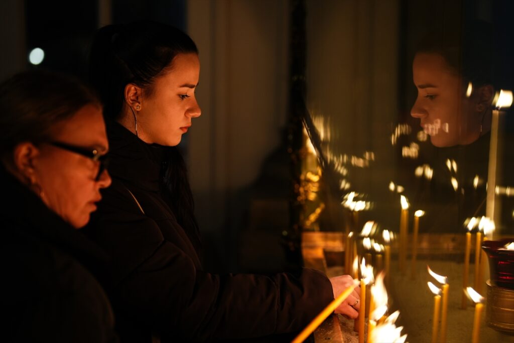 Fener Rum Patrikhanesi’nde Paskalya ayini yapıldı