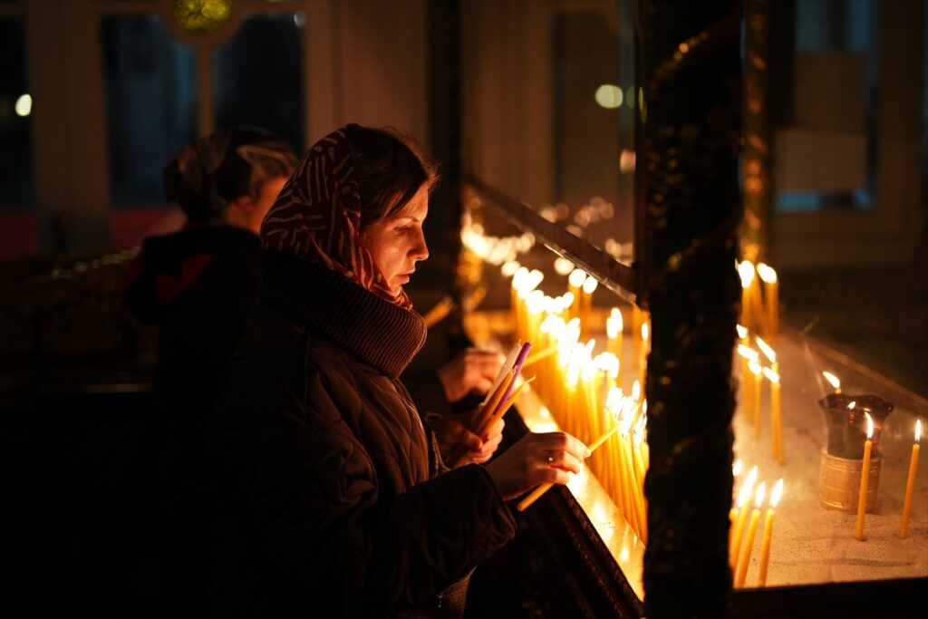 Fener Rum Patrikhanesi’nde Paskalya ayini yapıldı