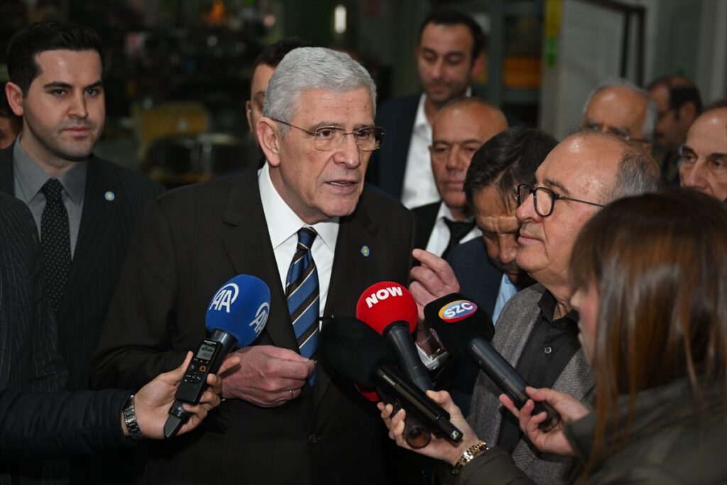 İYİ Parti Genel Başkanı Dervişoğlu, Sincan OSB’de bir fabrikayı ziyaret etti