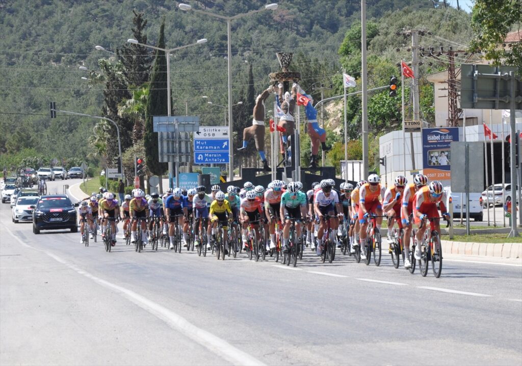 Mersin Uluslararası Bisiklet Turu’nun Gülnar-Mut-Silifke-Erdemli etabı tamamlandı