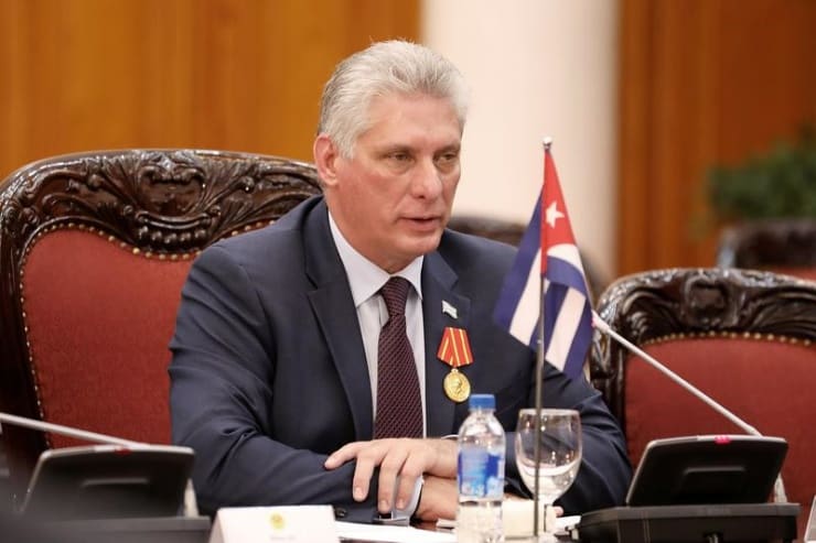 Küba Devlet Başkanı Diaz-Canel, ABD için hiçbir zaman tehdit oluşturmadıklarını belirtti