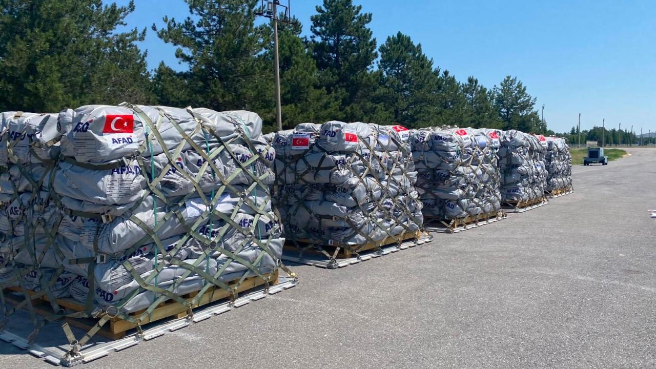 Türkiye’den gönderilen 30 ton insani yardım malzemesi Venezuela’ya ulaştı